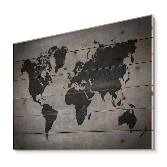 Designart - Ancient Map of The World IX